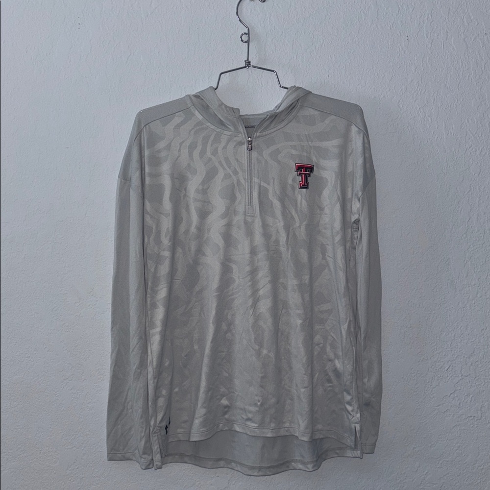 Under Armour Gray Quarter-Zip Hoodie